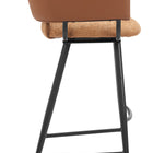 Zuo Juno Barstool (Set of 2) Brown