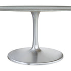 Zuo Star City Dining Table (60") Gray & Silver
