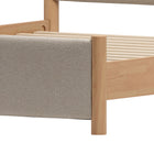 Zuo Hadi Queen Bed Beige & Natural