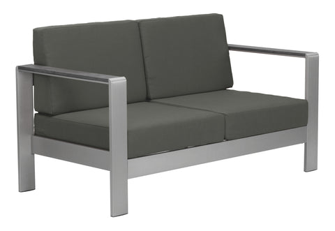 Zuo Cosmopolitan Sofa Dark Gray
