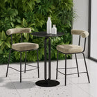 Zuo Kede Counter Stool Green Tweed