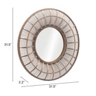 Zuo Toto Mirror Antique Brown