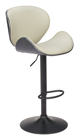 Zuo Meyane Barstool Gray