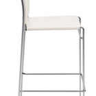 Zuo Verbena Barstool (Set of 2) Cream
