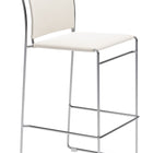 Zuo Verbena Barstool (Set of 2) Cream