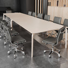 Zuo Lider Plus Armless Office Chair Gray