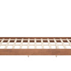 Zuo Netz Queen Bed Black & Walnut