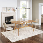 Zuo Zeal Dining Chair (Set of 4) Light Gray