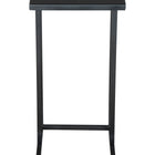Zuo Atom Side Table Black