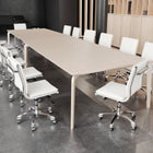 Zuo Lider Plus Armless Office Chair White