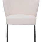 Zuo Aimee Dining Chair (Set of 2) Cream