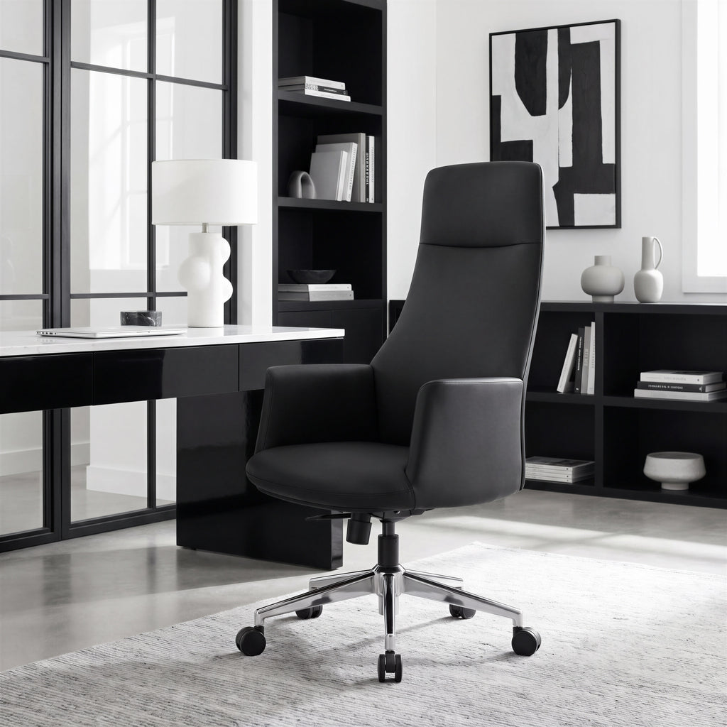 Zuo Cleopatra Office Chair Black