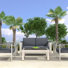 Zuo Cosmopolitan Sofa Dark Gray