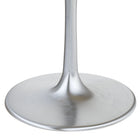 Zuo Star City Dining Table Gray & Silver