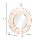 Zuo Lobo Mirror Natural