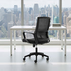 Zuo Jett Low Back Office Chair Black