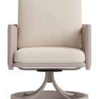 Zuo Rivan Swivel Dining Chair Beige