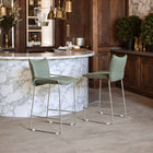 Zuo Pola Counter Stool Green