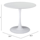 Zuo Opus Dining Table White