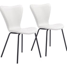 Zuo Torlo Dining Chair (Set of 2) White