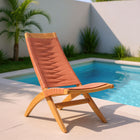 Zuo Rova Lounge Chair Terracotta