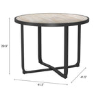 Zuo Noctan Dining Table Black