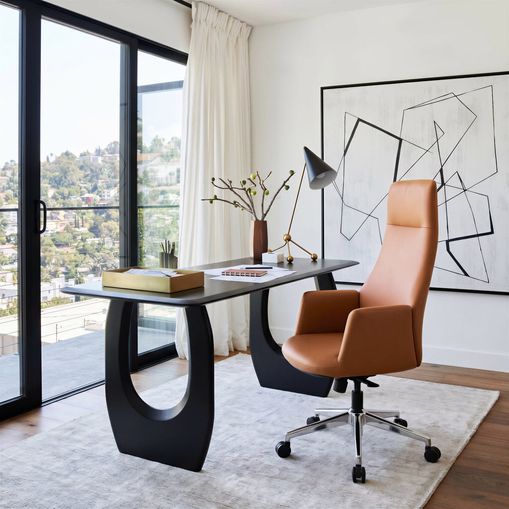 Zuo Cleopatra Office Chair Brown