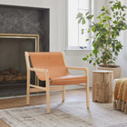 Zuo Doek Accent Chair Tan