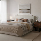 Zuo Bela Floating Queen Headboard Ivory