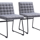 Zuo Pago Dining Chair (Set of 2) Gray