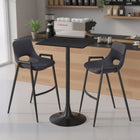 Zuo Valleta Bar Table Black