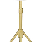 Zuo Maurice Side Table White & Gold