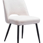 Zuo Teddy Dining Chair (Set of 2) Ivory