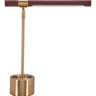 Zuo Kippy Table Lamp Brown & Brass