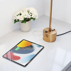 Zuo Kippy Table Lamp Brown & Brass