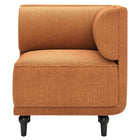 Zuo Malben Corner Chair Brown