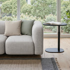 Zuo Buddy Adjustable Rotating Side Table Gray