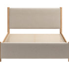 Zuo Hadi Queen Bed Beige & Natural