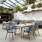 Zuo Roms Dining Table Whitewashed