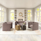 Zuo Trippel Armchair Taupe