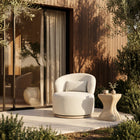 Zuo Sausalito Swivel Chair Beige