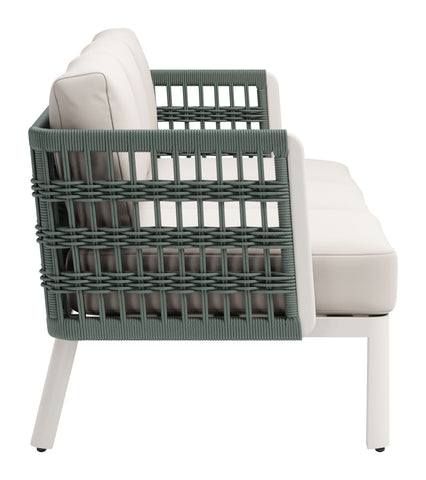 Zuo Bridgehampton Sofa White