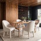 Zuo Domo Dining Chair Ivory
