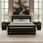Zuo Repos Queen Bed Black