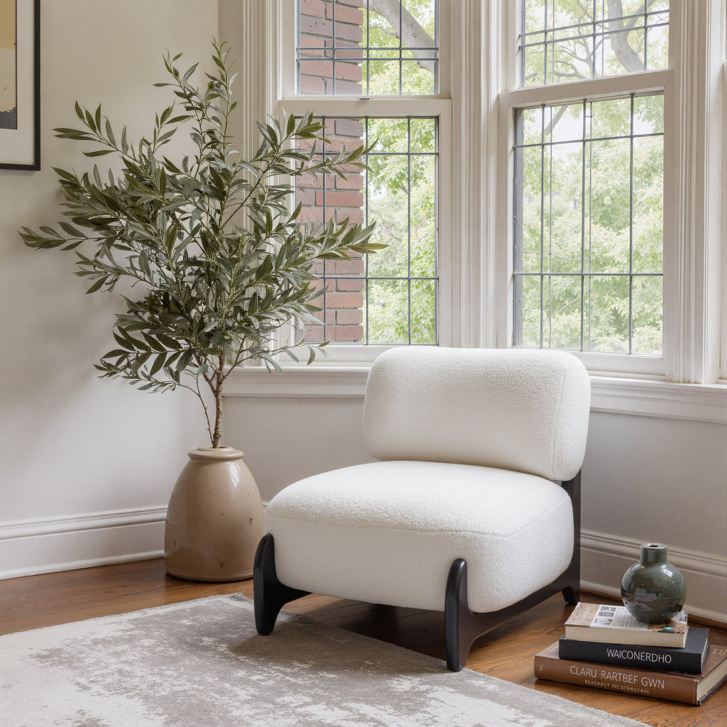 Zuo Bombo Accent Chair White