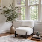 Zuo Bombo Accent Chair White