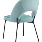 Zuo Bethpage Dining Chair (Set of 2) Multicolor Print & Green