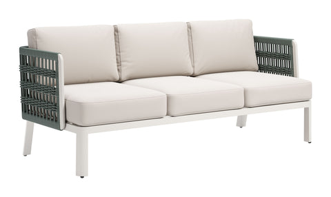 Zuo Bridgehampton Sofa White