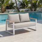 Zuo Welt Sofa Taupe & White