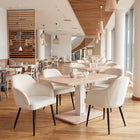 Zuo Brule Adjustable Dining Table Natural
